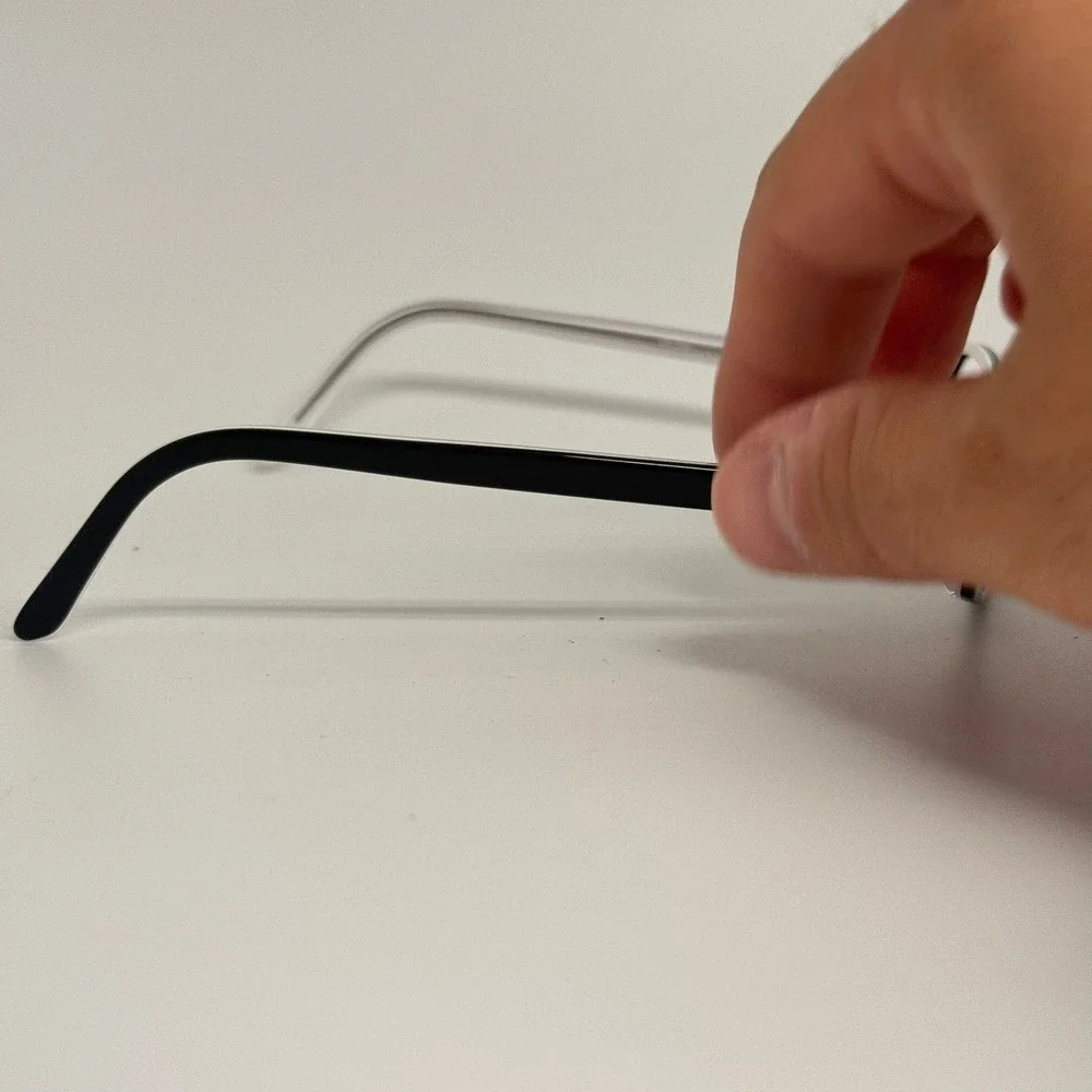 Vogue VO 2394 Eyeglass Frames Black Clear Rectangular 50-16-135 VO2394